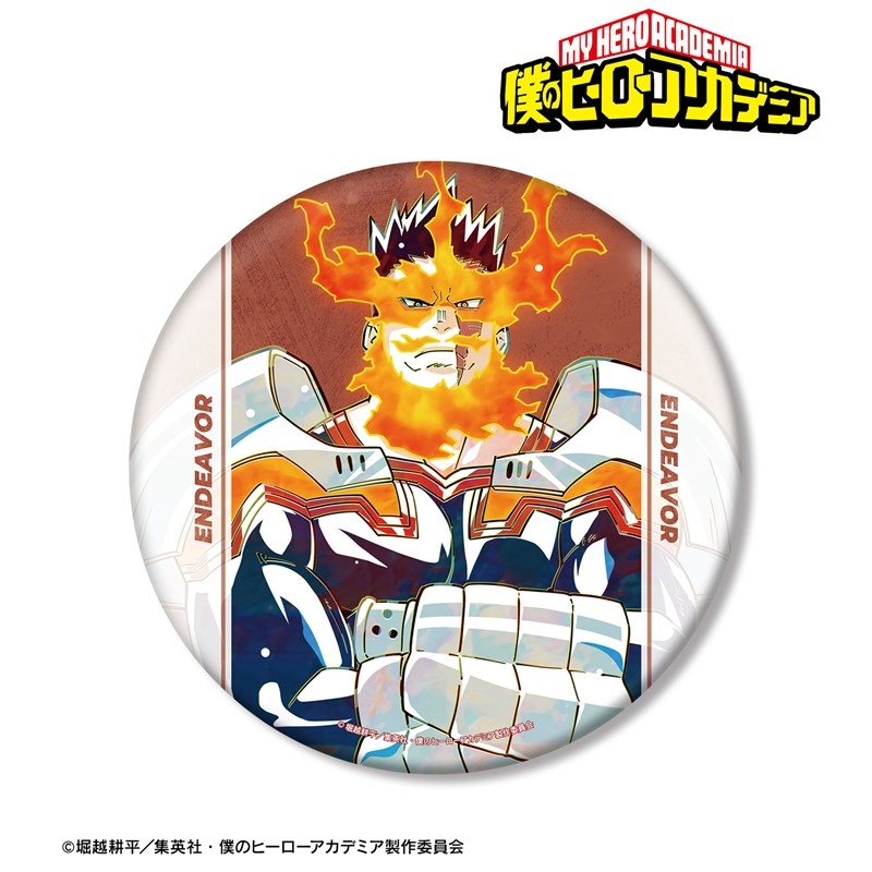[Pre-order] "My Hero Academia" Endeavor Ani-Art Vol. 9 Big Can Badge