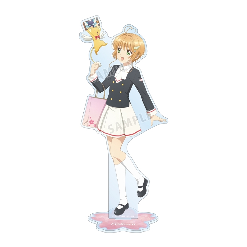 [Pre-order] "Cardcaptor Sakura: Clear Card Arc" Original Illustration Kinomoto Sakura & Kero-chan Minna de Ryoko Ver. Extra Large Acrylic Stand