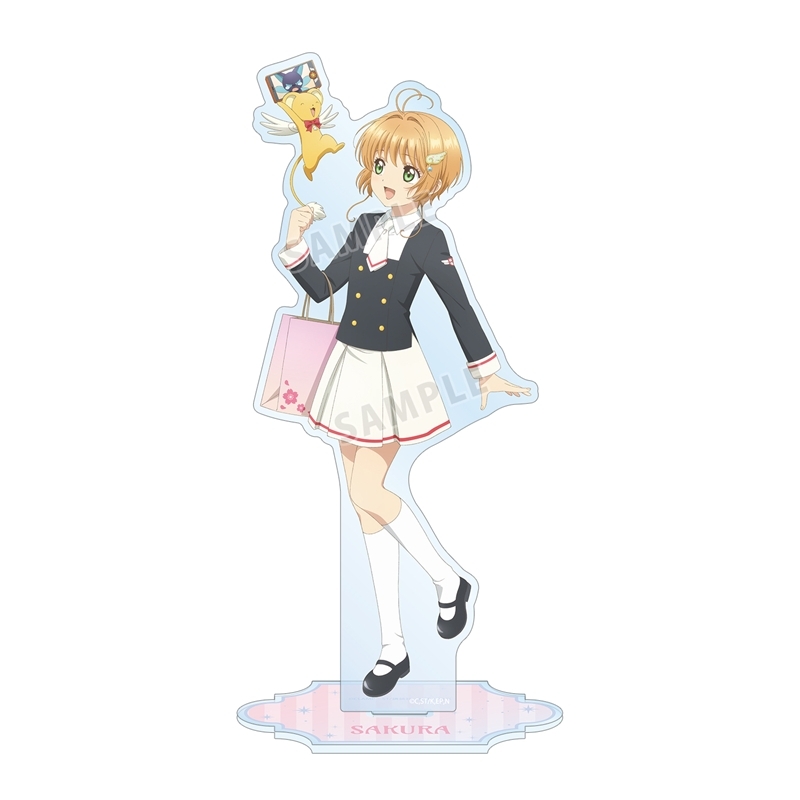 [Pre-order] "Cardcaptor Sakura: Clear Card Arc" Original Illustration Kinomoto Sakura & Kero-chan Minna de Ryoko Ver. Big Acrylic Stand
