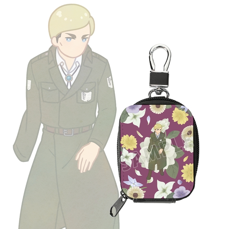 [Pre-order] "Attack on Titan" Erwin Botania Vol. 4 Synthetic Leather Mini Pouch