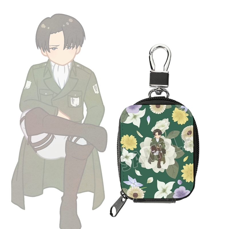 [Pre-order] "Attack on Titan" Levi Botania Vol. 4 Synthetic Leather Mini Pouch