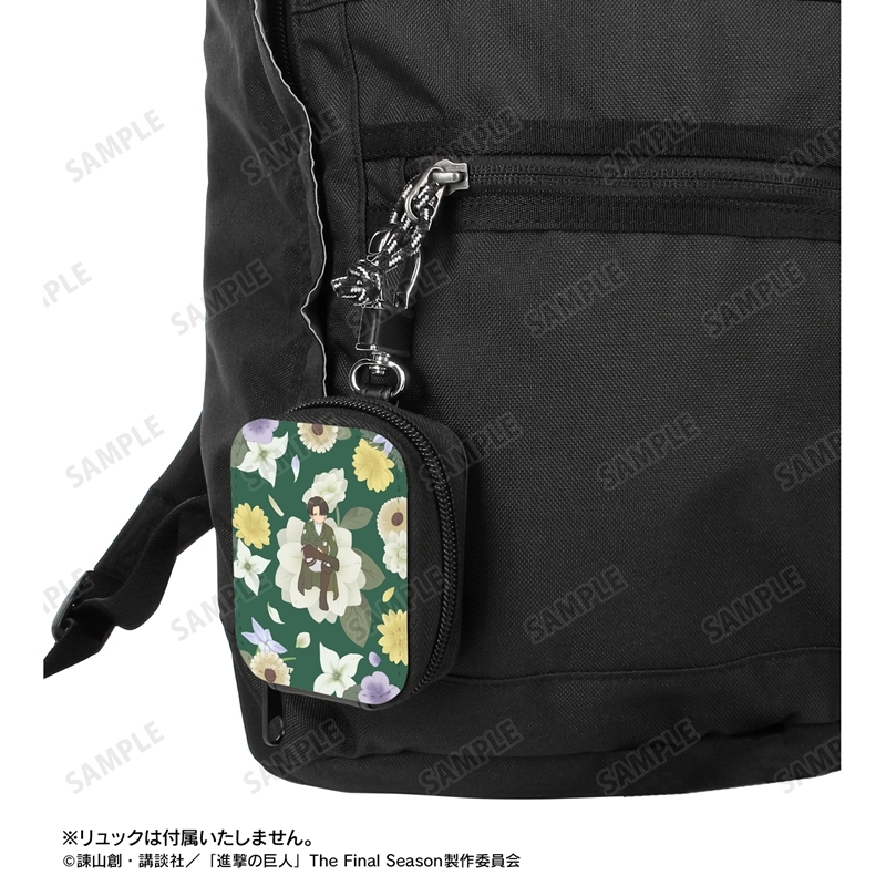 [Pre-order] "Attack on Titan" Levi Botania Vol. 4 Synthetic Leather Mini Pouch
