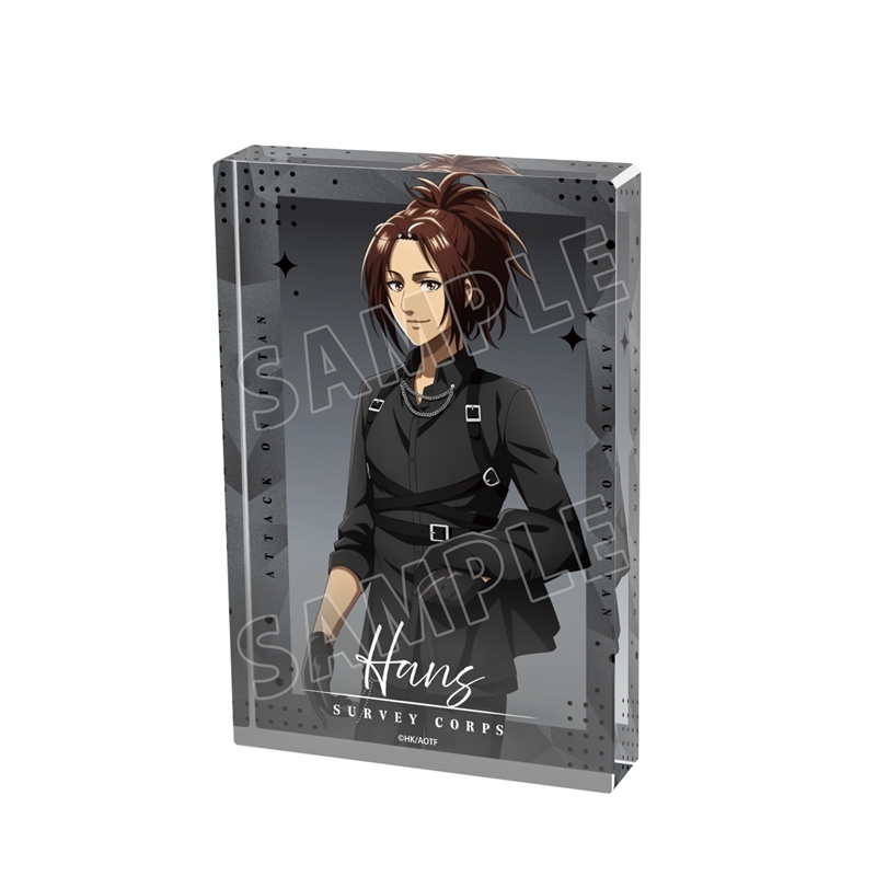 [Pre-order] "Attack on Titan" Original Illustration Hans Harness Style Ver. Acrylic Block