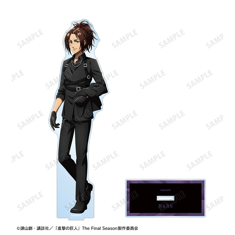 [Pre-order] "Attack on Titan" Original Illustration Hans Harness Style Colored Ver. Extra Large Acrylic Stand