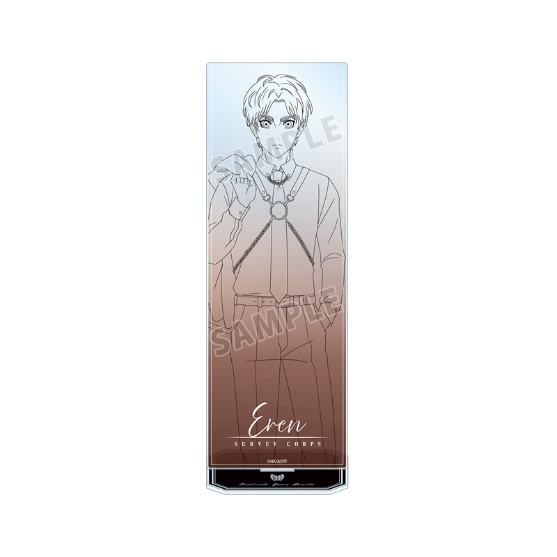 [Pre-order] "Attack on Titan" Original Illustration Eren Harness Style Drawing Ver. Extra Large Acrylic Stand