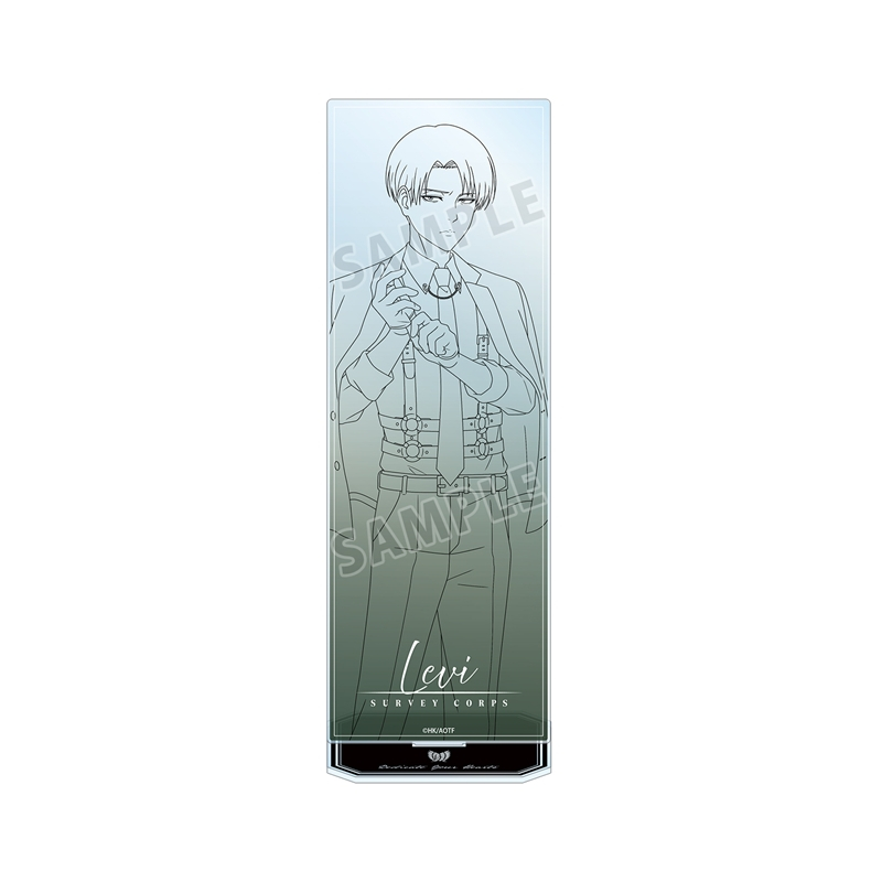 [Pre-order] "Attack on Titan" Original Illustration Levi Harness Style Drawing Ver. Extra Large Acrylic Stand