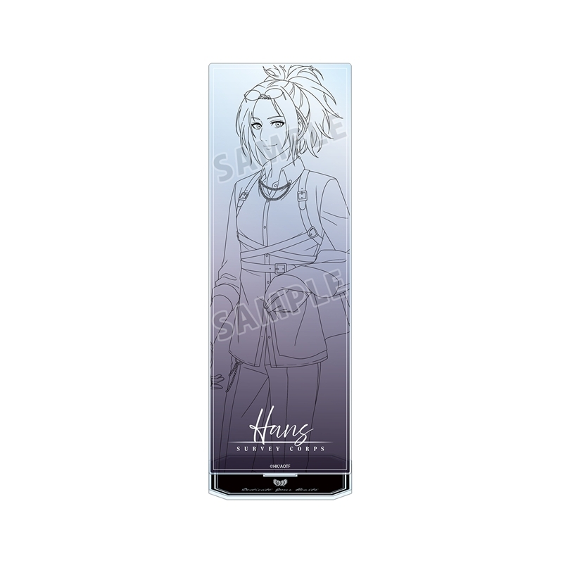 [Pre-order] "Attack on Titan" Original Illustration Hans Harness Style Drawing Ver. Extra Large Acrylic Stand