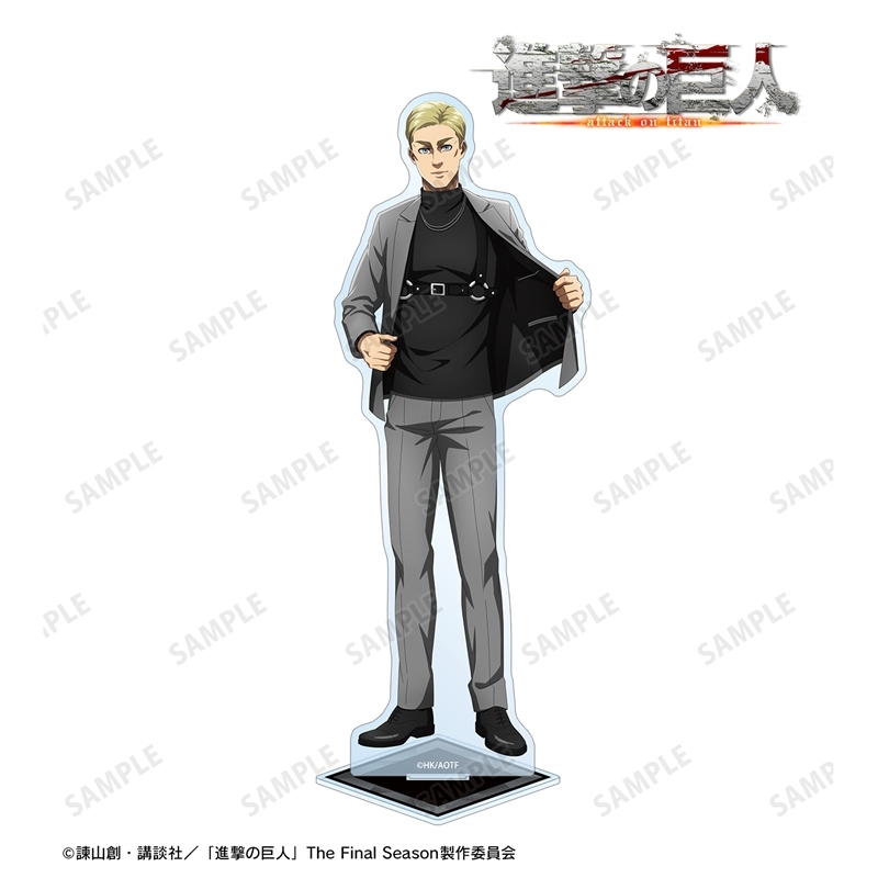 [Pre-order] "Attack on Titan" Original Illustration Erwin Harness Style Colored Ver. Big Acrylic Stand