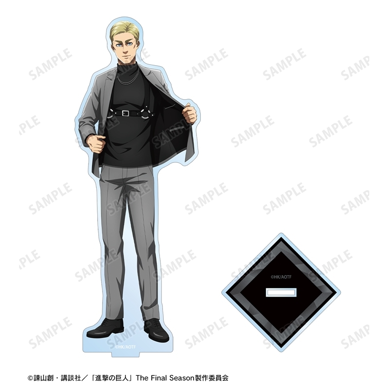 [Pre-order] "Attack on Titan" Original Illustration Erwin Harness Style Colored Ver. Big Acrylic Stand