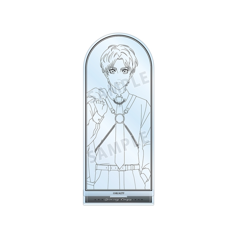 [Pre-order] "Attack on Titan" Original Illustration Eren Harness Style Drawing Ver. Big Acrylic Stand