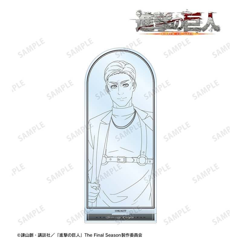 [Pre-order] "Attack on Titan" Original Illustration Erwin Harness Style Drawing Ver. Big Acrylic Stand