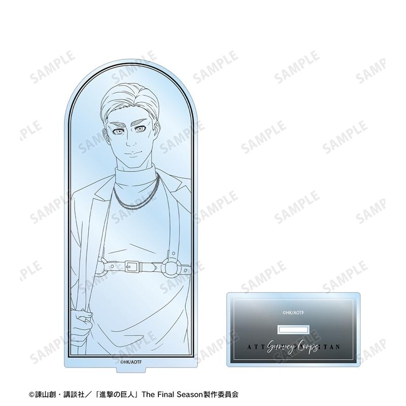 [Pre-order] "Attack on Titan" Original Illustration Erwin Harness Style Drawing Ver. Big Acrylic Stand