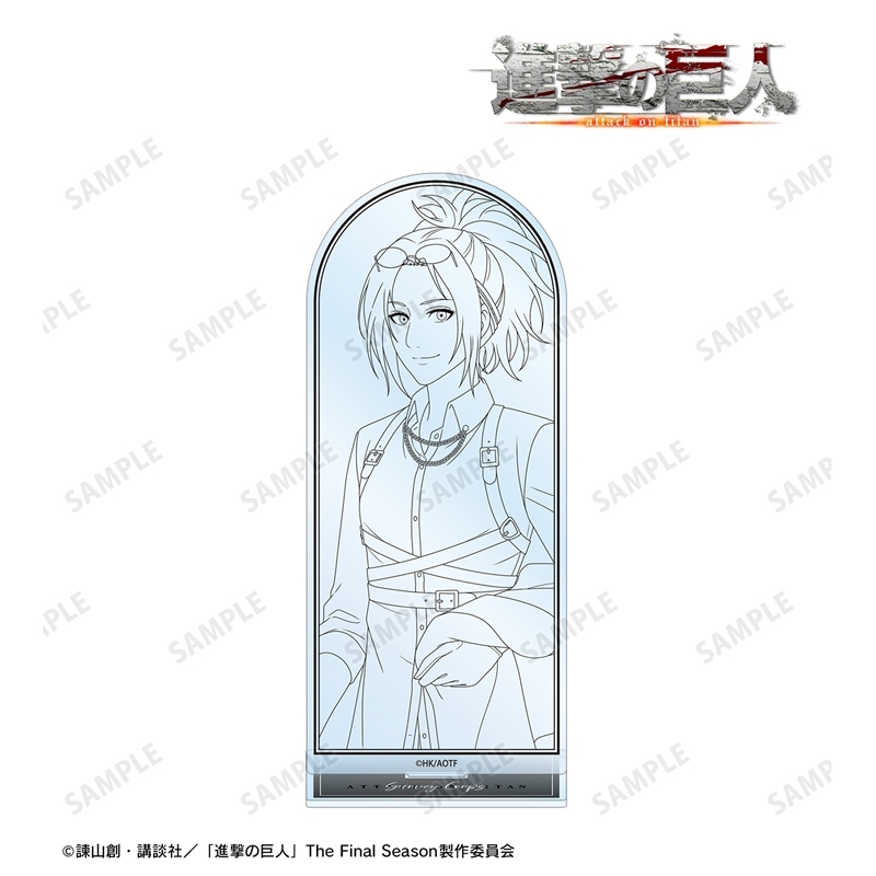 [Pre-order] "Attack on Titan" Original Illustration Hans Harness Style Drawing Ver. Big Acrylic Stand