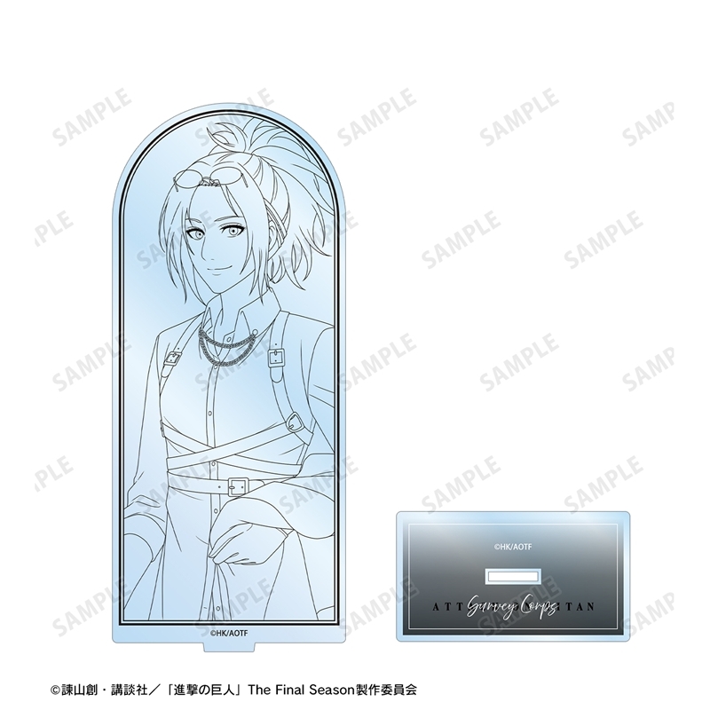 [Pre-order] "Attack on Titan" Original Illustration Hans Harness Style Drawing Ver. Big Acrylic Stand
