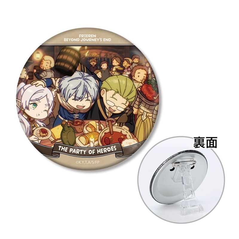 [Pre-order] "Frieren: Beyond Journey's End" Group Yuru Koma 3 Way Can Badge