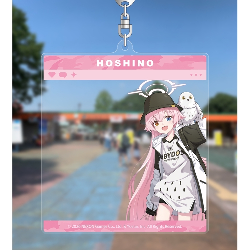 [Pre-order] "Blue Archive" Hoshino SNS Style Big Acrylic Key Chain