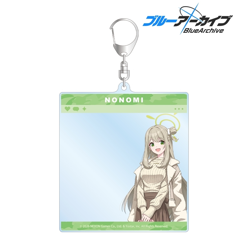 [Pre-order] "Blue Archive" Nonomi SNS Style Big Acrylic Key Chain