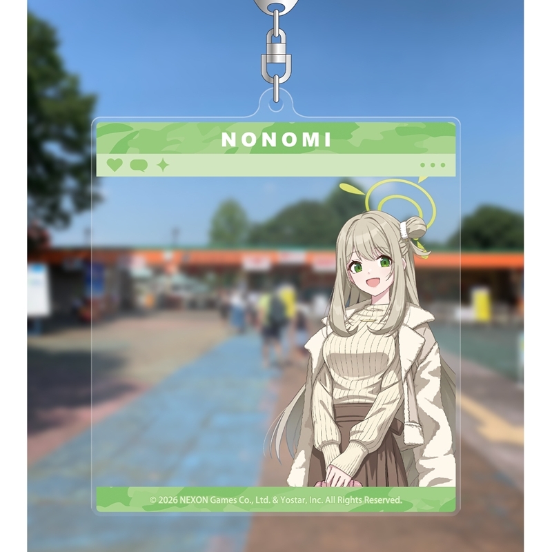 [Pre-order] "Blue Archive" Nonomi SNS Style Big Acrylic Key Chain