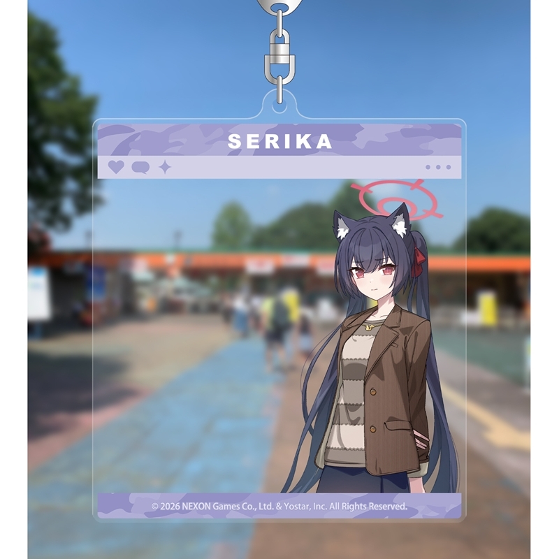 [Pre-order] "Blue Archive" Serika SNS Style Big Acrylic Key Chain