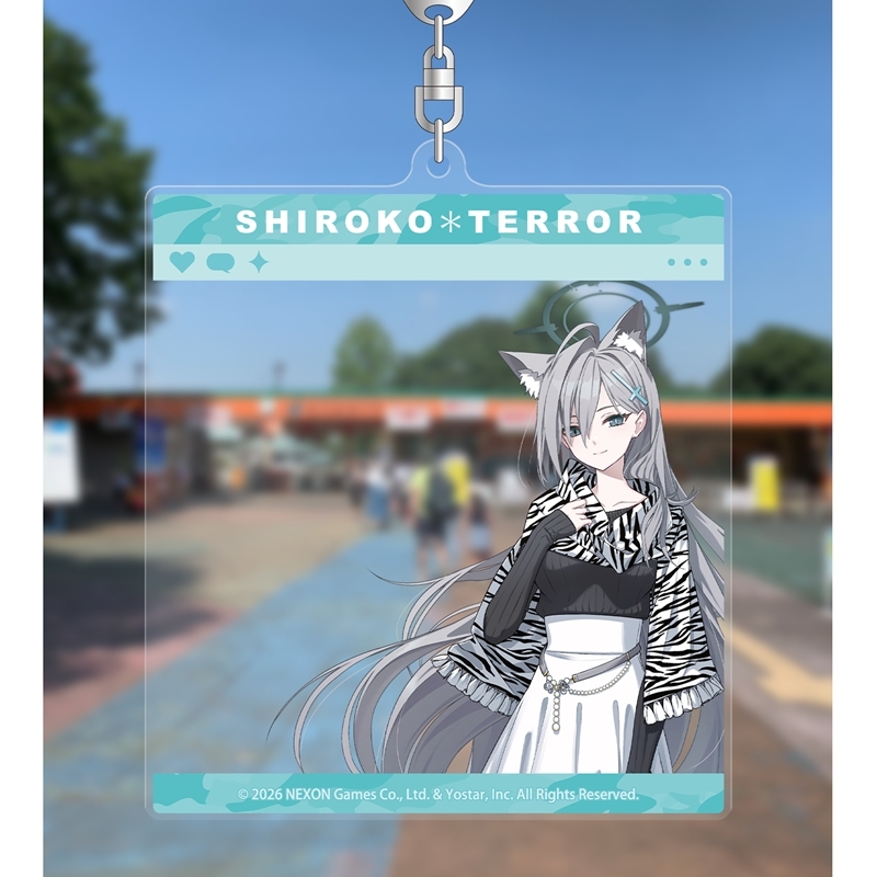 [Pre-order] "Blue Archive" Shiroko Terror SNS Style Big Acrylic Key Chain