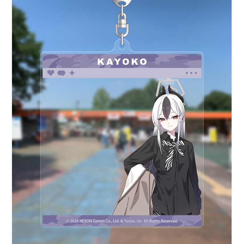 [Pre-order] "Blue Archive" Kayoko SNS Style Big Acrylic Key Chain