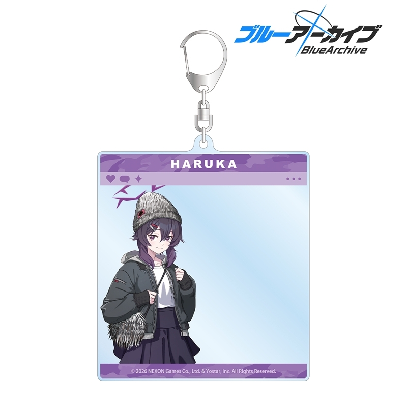 [Pre-order] "Blue Archive" Haruka SNS Style Big Acrylic Key Chain