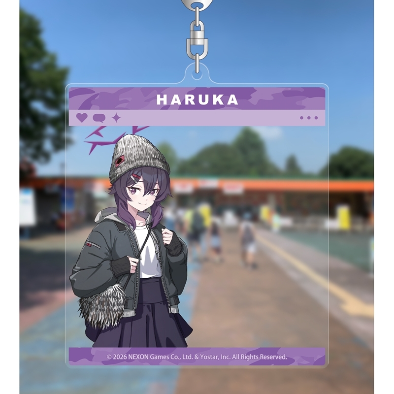 [Pre-order] "Blue Archive" Haruka SNS Style Big Acrylic Key Chain