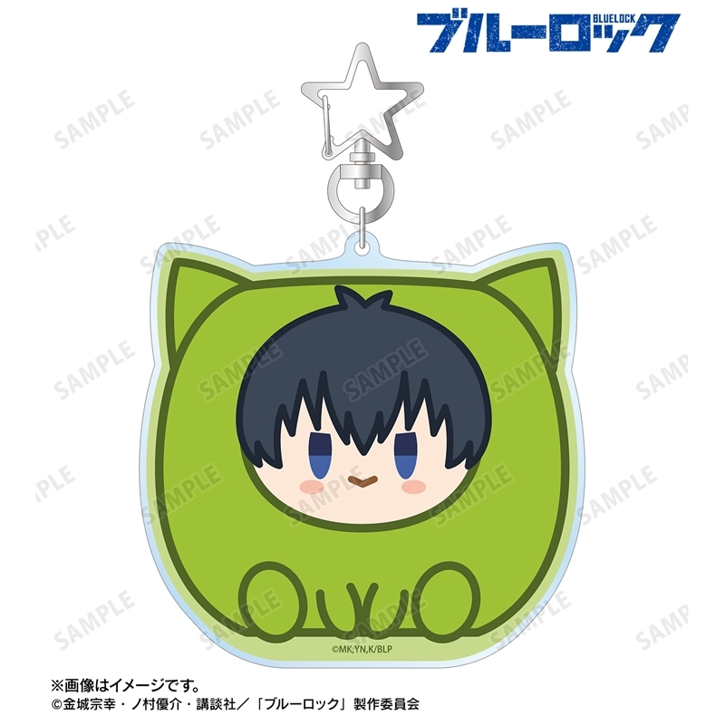 [Pre-order] "Blue Lock" Isagi Yoichi Kemo Cube Big Acrylic Key Chain