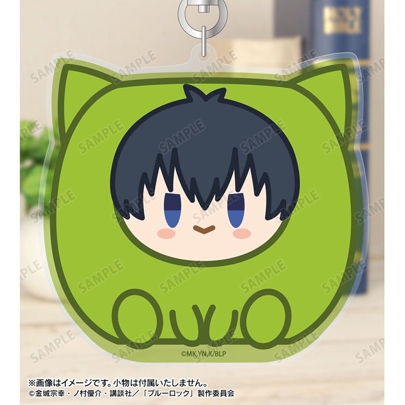 [Pre-order] "Blue Lock" Isagi Yoichi Kemo Cube Big Acrylic Key Chain
