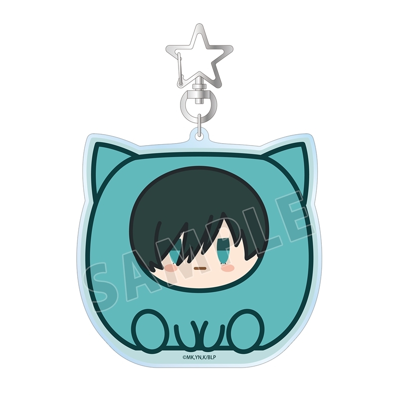 [Pre-order] "Blue Lock" Itoshi Rin Kemo Cube Big Acrylic Key Chain