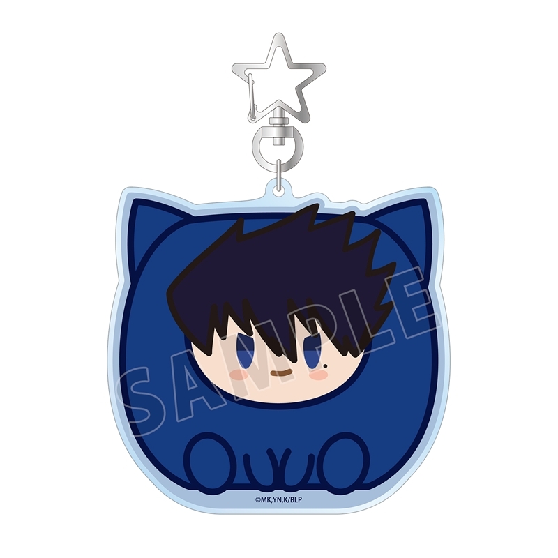 [Pre-order] "Blue Lock" Karasu Tabito Kemo Cube Big Acrylic Key Chain