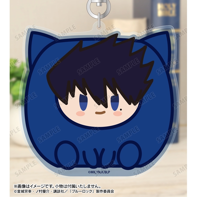[Pre-order] "Blue Lock" Karasu Tabito Kemo Cube Big Acrylic Key Chain