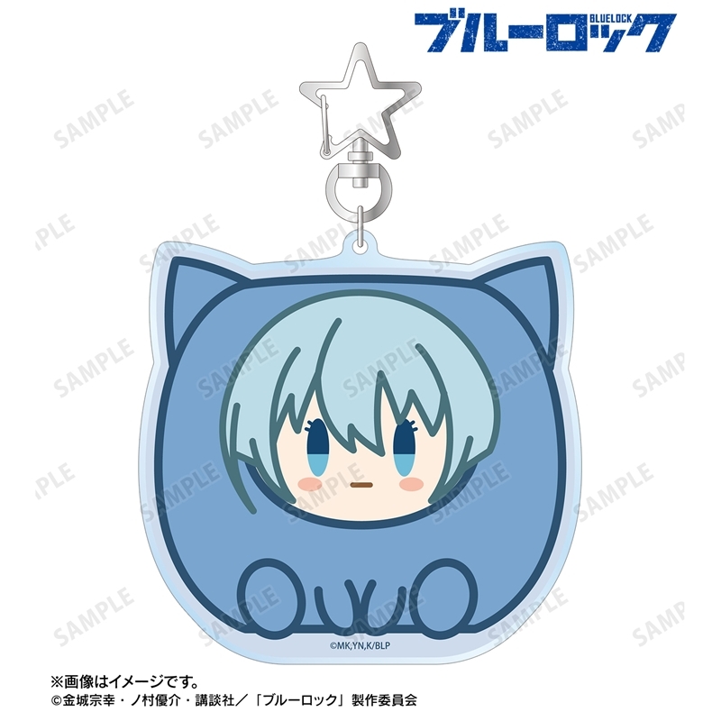 [Pre-order] "Blue Lock" Hiori Yo Kemo Cube Big Acrylic Key Chain