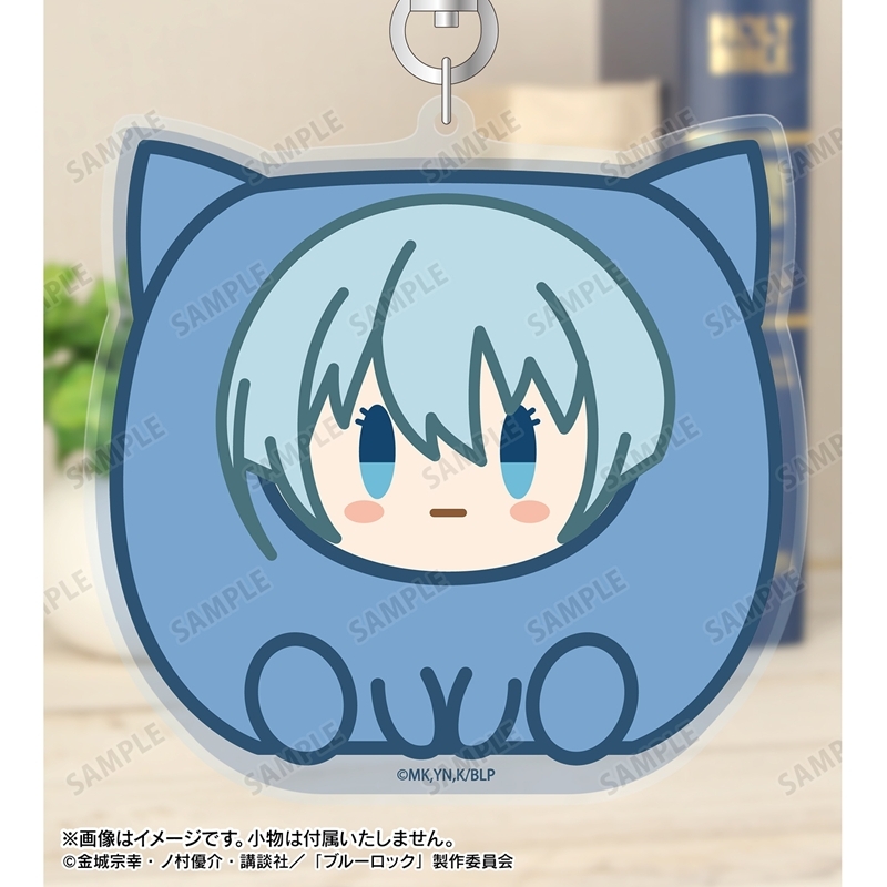 [Pre-order] "Blue Lock" Hiori Yo Kemo Cube Big Acrylic Key Chain