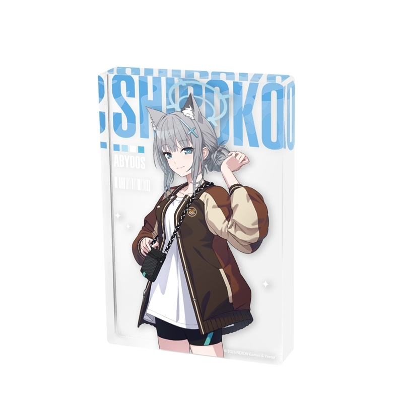 [Pre-order] "Blue Archive" Shiroko Acrylic Block