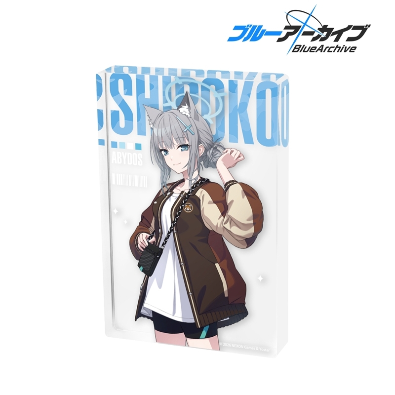 [Pre-order] "Blue Archive" Shiroko Acrylic Block