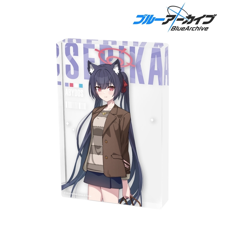 [Pre-order] "Blue Archive" Serika Acrylic Block