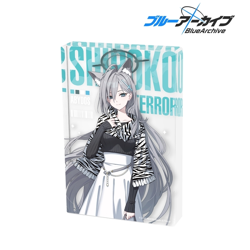 [Pre-order] "Blue Archive" Shiroko Terror Acrylic Block