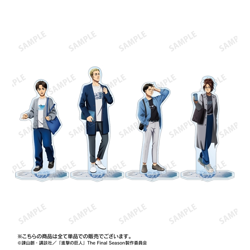 [Pre-order] "Attack on Titan" Original Illustration Levi Similar Look Ver. Vol. 2 Big Acrylic Stand