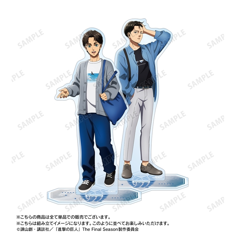 [Pre-order] "Attack on Titan" Original Illustration Levi Similar Look Ver. Vol. 2 Big Acrylic Stand
