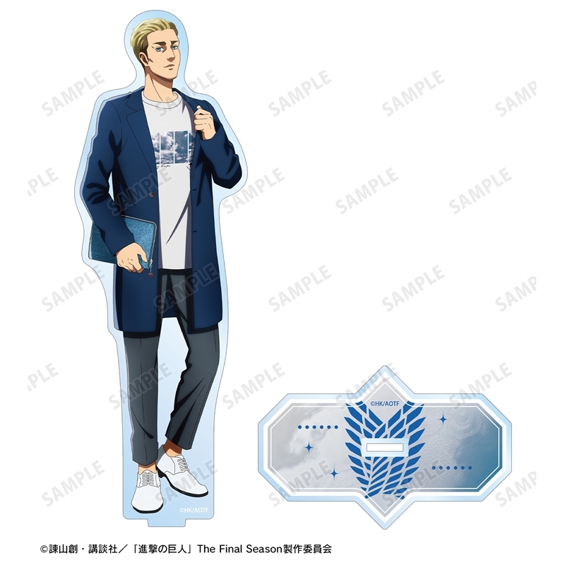 [Pre-order] "Attack on Titan" Original Illustration Erwin Similar Look Ver. Vol. 2 Big Acrylic Stand