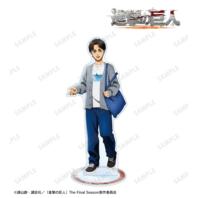 [Pre-order] "Attack on Titan" Original Illustration Eren Similar Look Ver. Vol. 2 Extra Large Acrylic Stand
