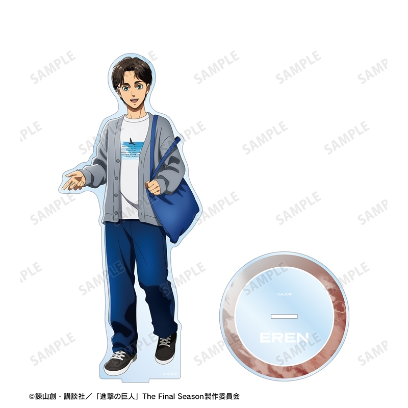 [Pre-order] "Attack on Titan" Original Illustration Eren Similar Look Ver. Vol. 2 Extra Large Acrylic Stand