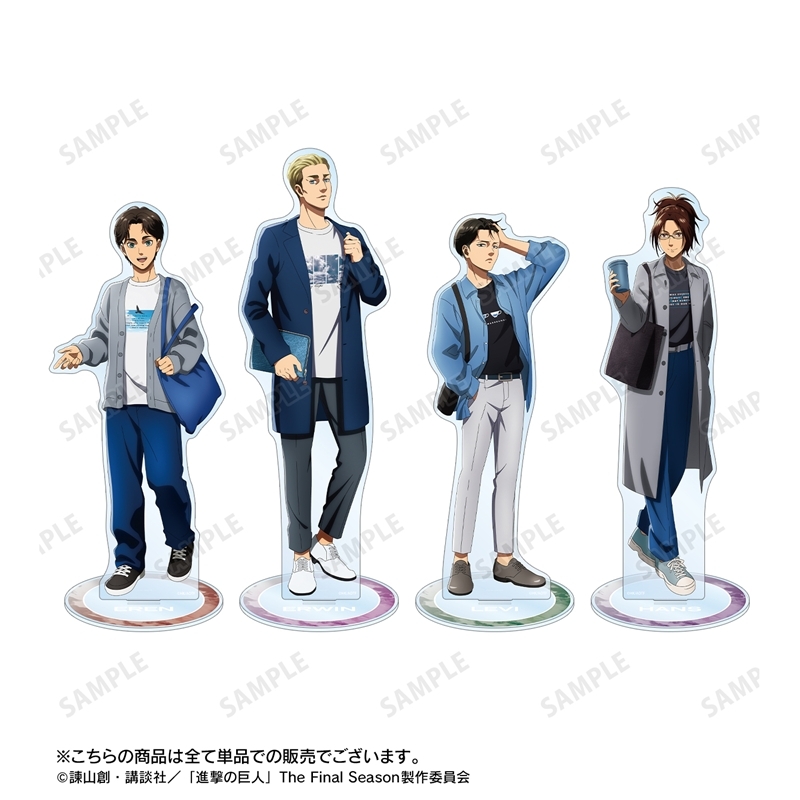 [Pre-order] "Attack on Titan" Original Illustration Eren Similar Look Ver. Vol. 2 Extra Large Acrylic Stand