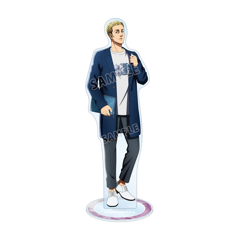 [Pre-order] "Attack on Titan" Original Illustration Erwin Similar Look Ver. Vol. 2 Extra Large Acrylic Stand