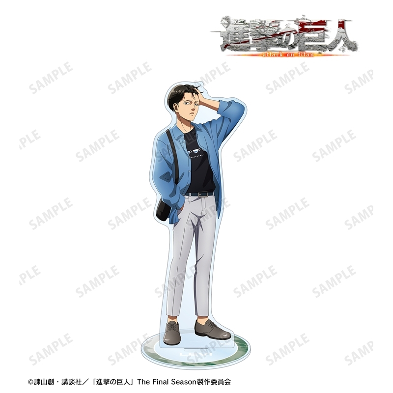 [Pre-order] "Attack on Titan" Original Illustration Levi Similar Look Ver. Vol. 2 Extra Large Acrylic Stand