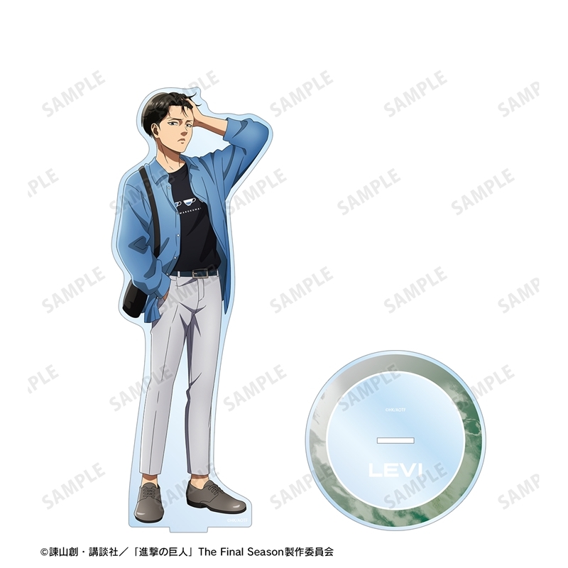 [Pre-order] "Attack on Titan" Original Illustration Levi Similar Look Ver. Vol. 2 Extra Large Acrylic Stand