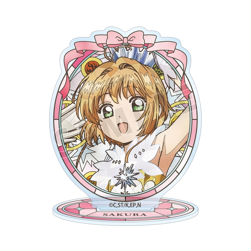 [Pre-order] "Cardcaptor Sakura: Clear Card Arc" Kinomoto Sakura Aure Glass Acrylic Stand Ver. A