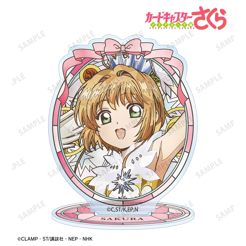 [Pre-order] "Cardcaptor Sakura: Clear Card Arc" Kinomoto Sakura Aure Glass Acrylic Stand Ver. A