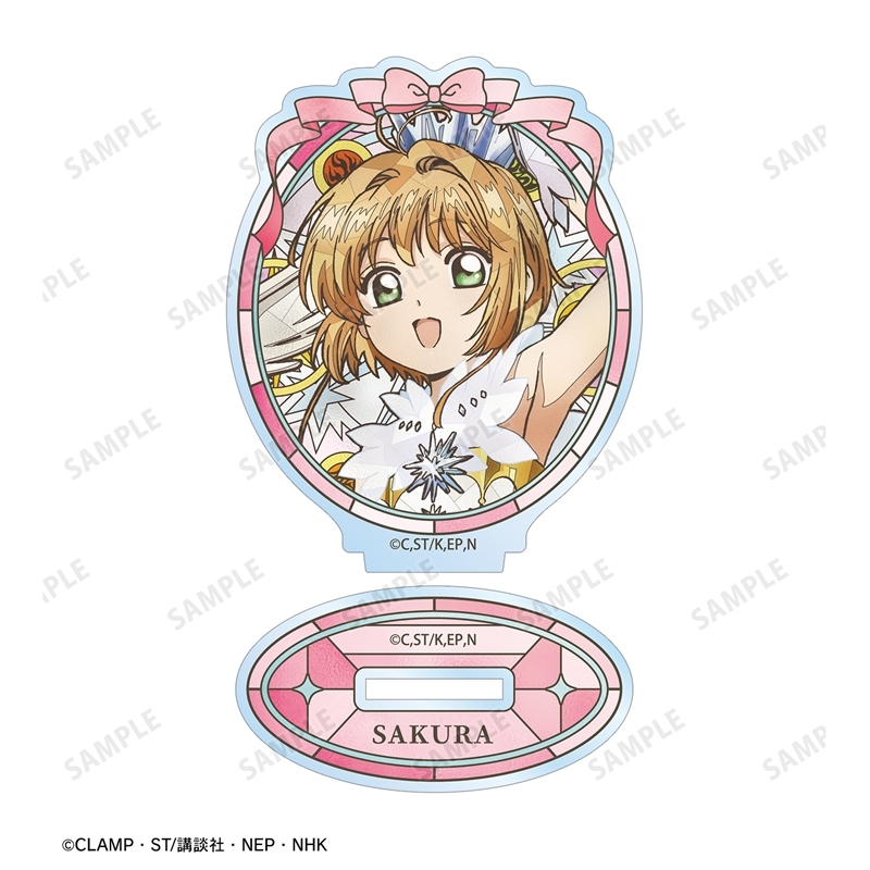 [Pre-order] "Cardcaptor Sakura: Clear Card Arc" Kinomoto Sakura Aure Glass Acrylic Stand Ver. A